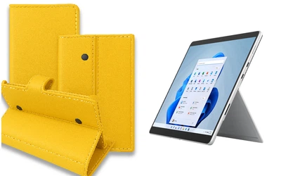 Книга-трансформер Armor для планшета Microsoft Surface Pro 8, Pro 9, цвет Yellow
