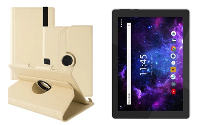 Чехол Spinner360 для планшета Assistant AP-108 Cetus, цвет Cream