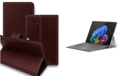 Книга-трансформер Armor для планшета Microsoft Surface 11 pro Copilot+, цвет Wine-Red