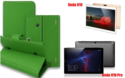Книга-трансформер Armor для планшета Onda V10, V10 Pro, цвет Green
