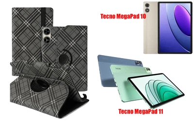 Чехол Spinner360 для планшета Tecno MegaPad 10, цвет Kletochka
