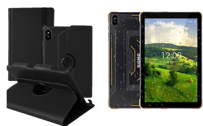 Чехол Spinner360 для планшета Sigma mobile TAB A1033 X-treme, цвет Black