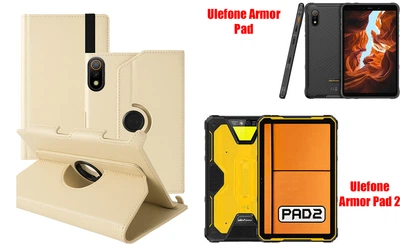 Чехол Spinner360 для планшета Ulefone Armor Pad Lite, цвет Cream