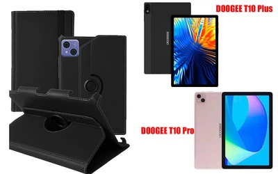 Чехол Spinner360 для планшета DOOGEE T10 Plus, цвет Black