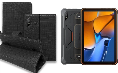 Книга-трансформер Armor для планшета Blackview Active 8, 8 Pro, цвет Crocodile