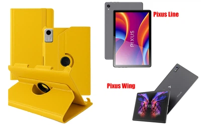 Чехол Spinner360 для планшета Pixus Line, цвет Yellow