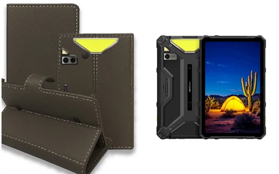 Книга-трансформер Armor для планшета Ulefone Armor Pad 4 Ultra, цвет Gray tm