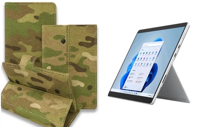 Книга-трансформер Armor для планшета Microsoft Surface Pro 8, Pro 9, цвет Multicam