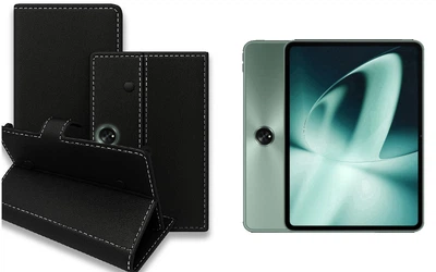 Книга-трансформер Armor для планшета OnePlus Pad, Pad 2, Pad Go, Pad Pro, цвет Black