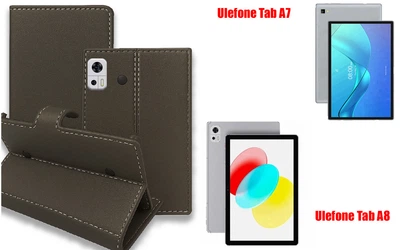 Книга-трансформер Armor для планшета Ulefone Tab A7, Tab A8, цвет Gray tm