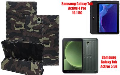 Книга-трансформер Armor для планшета Samsung Galaxy Tab Active 4 Pro, Active 5 5G, цвет Xaki TM
