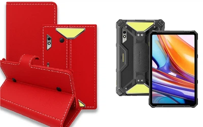 Книга-трансформер Armor для планшета Ulefone Armor Pad 3 Pro, цвет Red