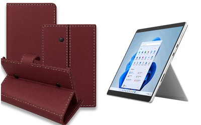 Книга-трансформер Armor для планшета Microsoft Surface Pro 8, Pro 9, цвет Bordo