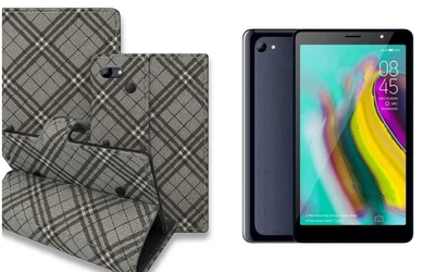 Книга-трансформер Armor для планшета Tecno Tab 7 P704a, цвет Kletka