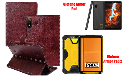 Книга-трансформер Armor для планшета Ulefone Armor Pad, Armor Pad 2, цвет Viski