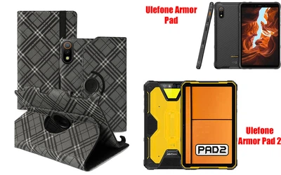 Чехол Spinner360 для планшета Ulefone Armor Pad Lite, цвет Kletochka