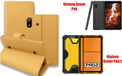 Книга-трансформер Armor для планшета Ulefone Armor Pad, Armor Pad 2, цвет Gold