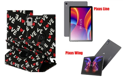 Чохол Spinner360 для планшета Pixus Line, колір Love
