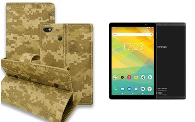 Книжка-трансформер Armor для планшета Prestigio Grace 4891, Grace 4991, колір Pixel