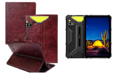 Книга-трансформер Armor для планшета Ulefone Armor Pad 4 Ultra, цвет Viski