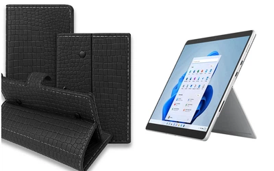 Книга-трансформер Armor для планшета Microsoft Surface Pro 8, Pro 9, цвет Crocodile