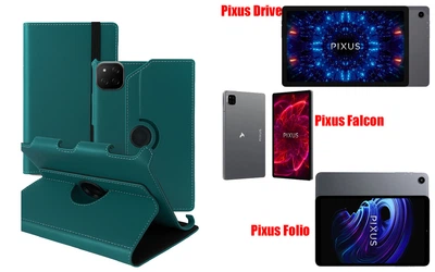 Чохол Spinner360 для планшета Pixus Drive, колір Biruza