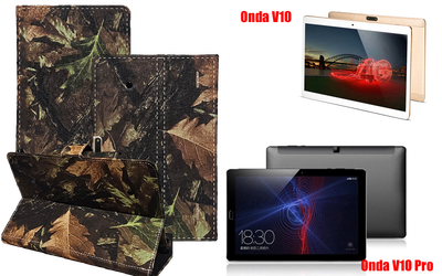 Книга-трансформер Armor для планшета Onda V10, V10 Pro, цвет Klen