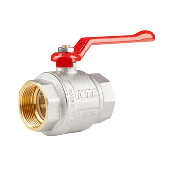Icma Кран шаровой 1 1/2"ВВ прямой, PN30 (РГГ) №350 87350AH11