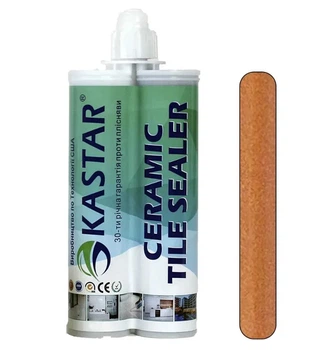 Епоксидна фуга для швів Kastar Ceramic Tile Sealant K08 світло-коричневий 400 мл