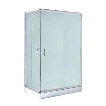 Душевая кабина Lidz Wawel SC100x80.SAT.LOW.FR, стекло Frost 5 мм + Lidz Душевой поддон KAPIELKA ST100x80х14