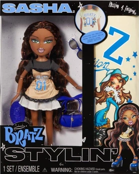 Кукла BRATZ Stylin Sasha - Братц Стильная модная кукла Саша (MGA Entertainment, США) - 544890