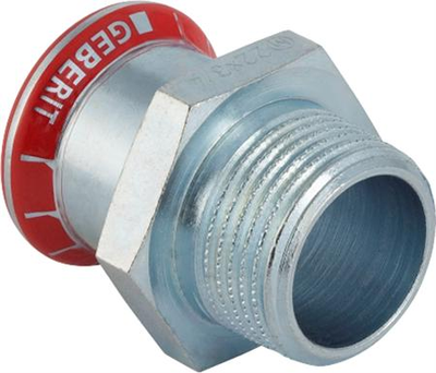 З'єднувач Geberit C-Stahl GZ 28x1 (21708)