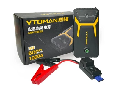 Джамп стартер PowerBank для мотоциклов VTOMAN 378B Jump Starter 12V 6000mAh 1000A