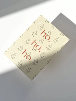 Листівка ho ho ho