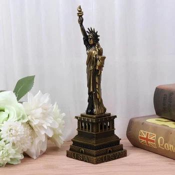 Статуэтка Статуя Свободы 30 см. Металлическая скульптура Statue of Liberty