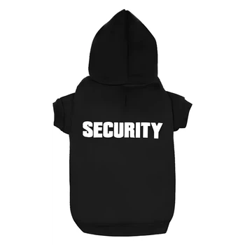 Одежда для домашних животных, толстовка Security для котов, размер L