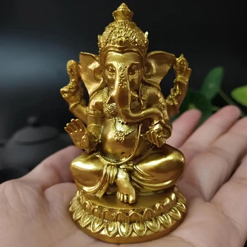 Статуэтка Ганеша. Фигурка для интерьера Ganesha 4x4x7 см