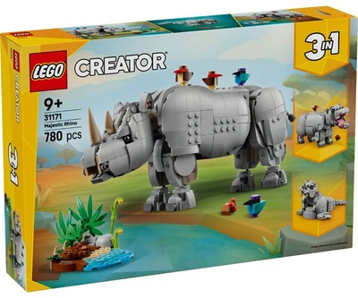 Конструктор LEGO Creator Величний носоріг та птиці (31171)