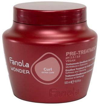 Пре-шампунь Fanola Wonder Curl Extra Care пом'якшувальний 500 мл (8008277766041)