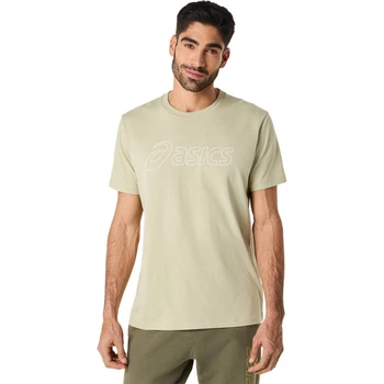 Футболка ASICS LOGO SS TEE S бежевый c-2031E188-303