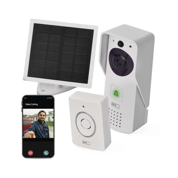 Видеодомофон video H4030GoSmar Wi-Fi solar panel EMOS (m475356)