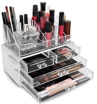Органайзер для косметики HLV Cosmetic Storage Box акриловый настольный