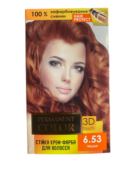 Крем-краска для волос PERMANENT COLOR тон 6,53 Тициан ТМ Аромат