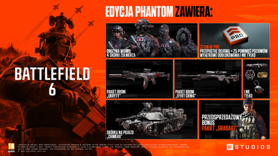 Gra XSX Battlefield 6: Phantom Edition (Blu-ray płyta) (5030947125400)