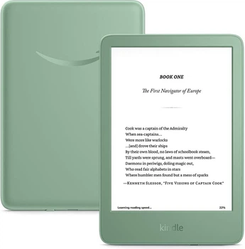 Электронная книга Amazon Kindle 16 GB 2024 (без реклам) Matcha