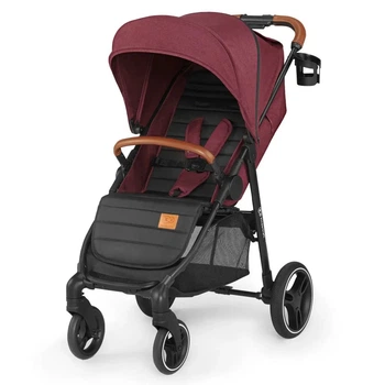 Коляска Kinderkraft Grande 2020 Burgundy (m515503)