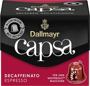 Кофе в капсулах Dallmayr Espresso без кофеина 5.6 г х 10 шт (4008167010807)