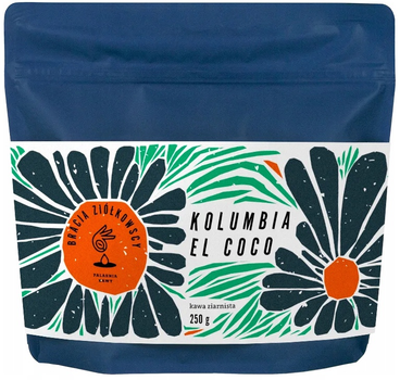 Кава в зернах Bracia Ziółkowski Colombia El Coco 250 г (5906815380588)