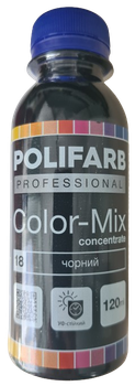 Колорант Polifarb Color Mix арт.18 черный, 0,12 л