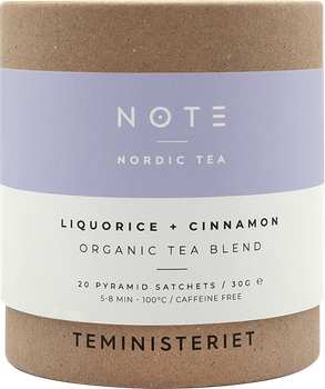 Чай трав'яний Teministeriet Note Liquorice Cinnamon Organic 20 шт (7340023004153)
